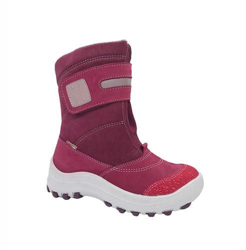 Ботинки для девочки, цвет розовый, липучка - фото 12327