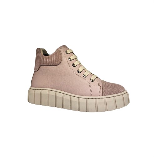 Ботинки демисезонные для девочки, цвет розовый, молния/шнурки - фото 20886