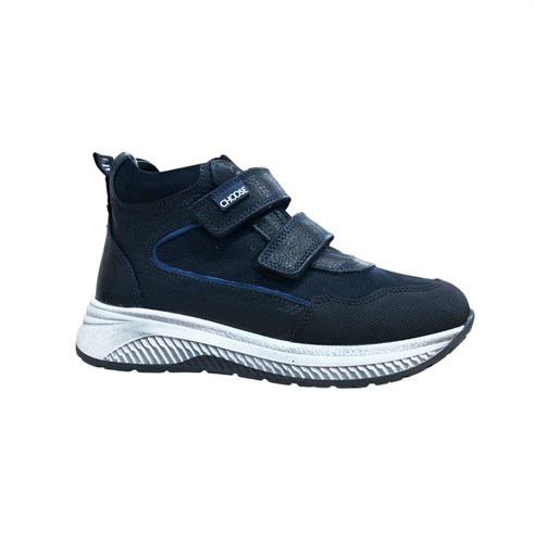 Ботинки демисезонные для мальчиков, цвет синий, липучки 3868