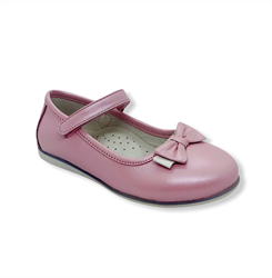 Туфли для девочки, цвет розовый, ремешок на липучке