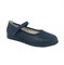 Туфли для девочки, цвет синий, ремешок на липучке, перфорация - фото 10766