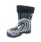 Резиновые сапоги, цвет серо-черный 2607