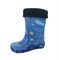 Резиновые сапоги, цвет голубой 2609