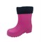 Сапоги детские некомбинированные из ЭВА с вынимающимся чулком, цвет розовый 2614
