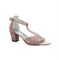 Туфли для девочки, цвет розовый, с перемычкой - фото 15250