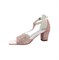 Туфли для девочки, цвет розовый, с перемычкой 3005 - фото 15251