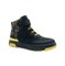 Ботинки демисезонные для подростков, цвет черный/желтый, липучки/шнурки - фото 16412