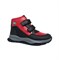 Ботинки демисезонные для мальчика, цвет красный/черный, липучки - фото 17115