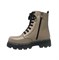 Ботинки демисезонные для девочки, цвет темно-бежевый, молния/шнурки 3438 - фото 19680