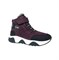 Ботинки для мальчика, цвет бордовый/черный, липучка/шнурки - фото 20008