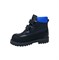 Ботинки демисезонные для мальчика, цвет темно-синий/голубой, липучки 3540