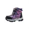 Ботинки для девочки, цвет сиреневый/черный, на липучках 3707
