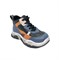 Ботинки кроссовочного типа,  для мальчика, цвет голубой/оранжевый - фото 6814