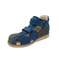 Сандалии ортопедические для мальчика, цвет синий/серый, на липучках 505-3 - фото 7181