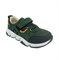 Кроссовки для мальчика, цвет темно-зеленый, липучка/шнурки - фото 7920