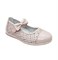 Туфли для девочки, цвет розовый, ремешок на липучке, перфорация - фото 8870