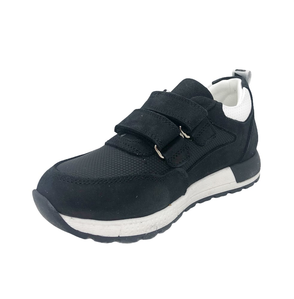 Кроссовки для мальчика, цвет черный/белый, на липучках купить в Тюмени | CHOOSE - магазин детской обуви