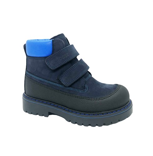 Ботинки для мальчика, цвет синий, на липучках - фото 11728