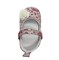 Пинетки-туфельки для девочки, розового цвета с украшением в виде цветка - фото 10182