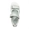 Сандалии для девочки, цвет серебристый/белый, на липучках 2484 - фото 10360