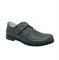 Туфли для подростков, цвет серый, на липучке - фото 11095