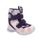 Ботинки для девочки, цвет белый/розовый (узор), на липучках, мембрана - фото 11680