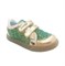 Кроссовки для девочки, цвет золотистый/зеленый, на липучках - фото 8718