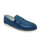 Туфли подростковые, цвет голубой, белая подошва - фото 9197